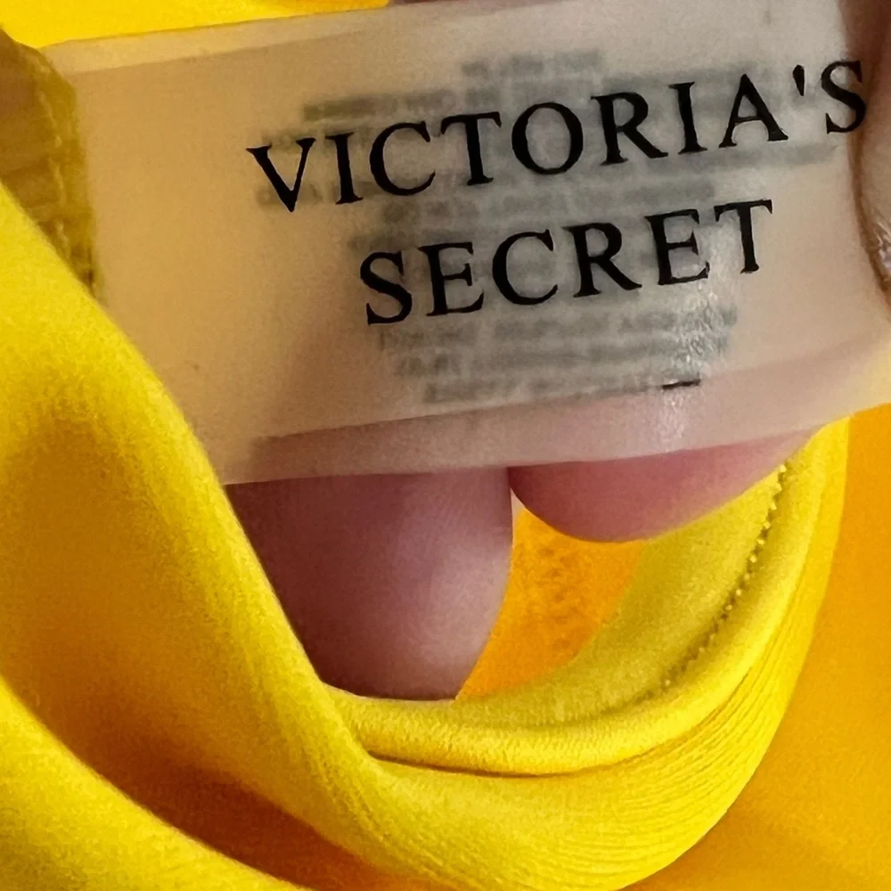 Victoria's Secret Yellow One-Piece Swimsuit
